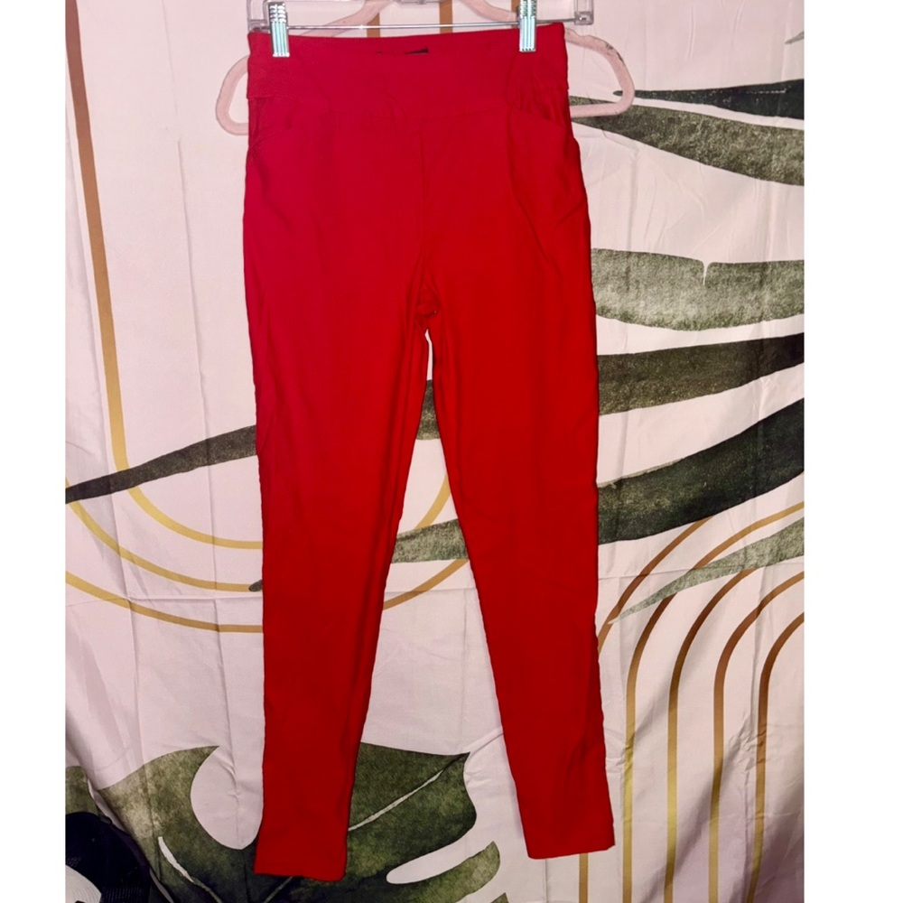 Versona Red Stretch Dress Pants